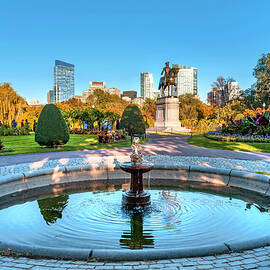 Statue, Public Garden, Boston Ma by Laura Zeid