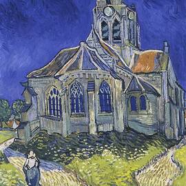 The Church In Auvers-sur-oise, View From The Chevet by Vincent Van Gogh
