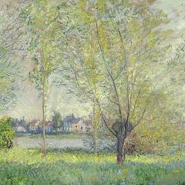 The Willows by Claude Monet