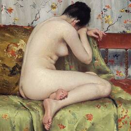 A Modern Magdalen by William Merritt Chase
