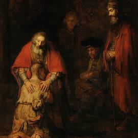 Return Of The Prodigal Son by Rembrandt Van Rijn