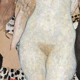 Adam And Eve by Gustav Klimt