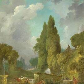 Blind Man's Buff by Jean-honore Fragonard
