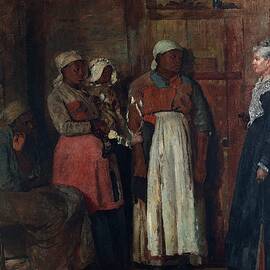 A Visit From The Old Mistress by Winslow Homer