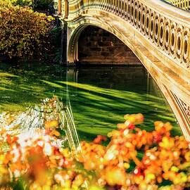 Bow Bridge In Central Park, Nyc by Antonino Bartuccio