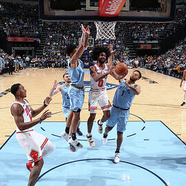 Chicago Bulls V Memphis Grizzlies by Joe Murphy