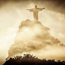 Rio De Janeiro, Corcovado, Brazil by Antonino Bartuccio