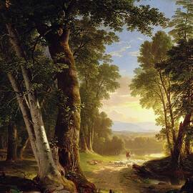 The Beeches by Asher Brown Durand