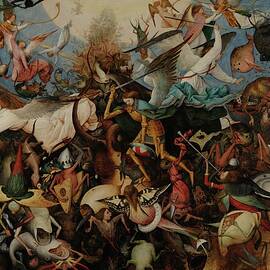 The Fall Of The Rebel Angels by Pieter Bruegel The Elder