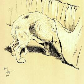A Dog Day Pl 14 by Cecil Charles Windsor Aldin