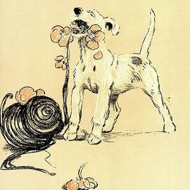 A Dog Day Pl 24 by Cecil Charles Windsor Aldin