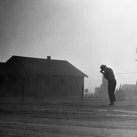 A Dust Storm In Oklahoma by Bettmann