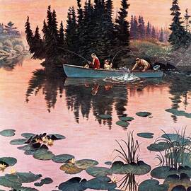A Fine Catch by John Clymer