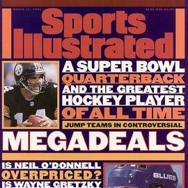 A Super Bowl Quarterback And The Greatest Hockey Player Of Sports Illustrated Cover by Sports Illustrated