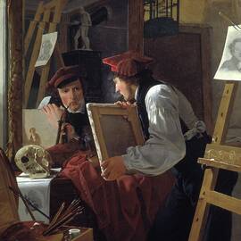 A Young Artist by Wilhelm Bendz