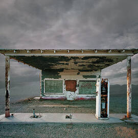 Abandoned Gas Station, Niland Ca by Ed Freeman