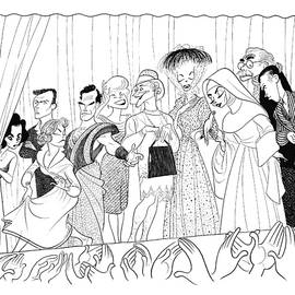 Academy Award Hopefuls by Al Hirschfeld