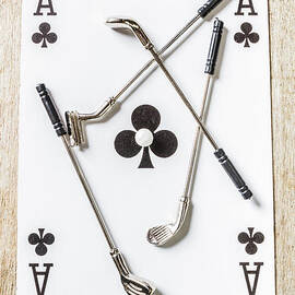 Ace of clubs by Jorgo Photography