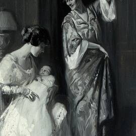 Admiring Baby by John Newton Howitt