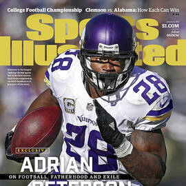 Adrian Peterson Exclusive On Football. Fatherhood And Exile Sports Illustrated Cover by Sports Illustrated