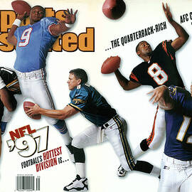 Afc Central Quarterbacks, 1997 Nfl Football Preview Issue Sports Illustrated Cover by Sports Illustrated