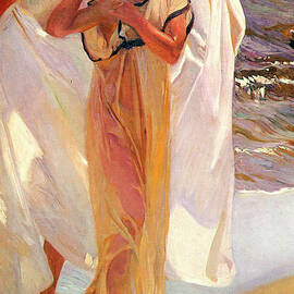 After The Bath, 1908. Artist Joaquin by Heritage Images
