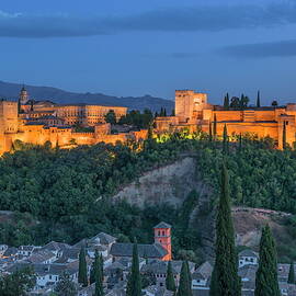 Alhambra Palace, Andalusia, Spain by Hans-georg Eiben