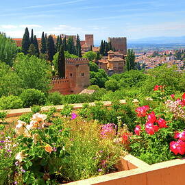 Alhambra Palace, Granada, Spain by Gunter Grafenhain
