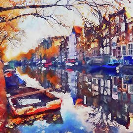Amsterdam - 04 by AM FineArtPrints