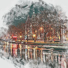 Amsterdam - 17 by AM FineArtPrints