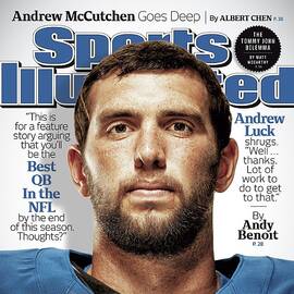 Andrew Luck Best Qb In The Nfl Sports Illustrated Cover by Sports Illustrated
