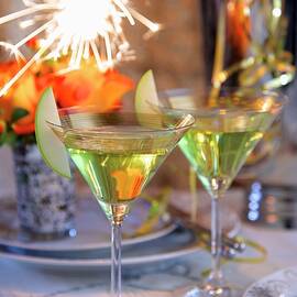 Apple Martinis For New Year's Eve by Heinze, Winfried