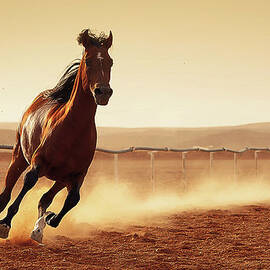 Arabian Horse by Rashed Alsikhan