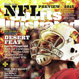 Arizona Cardinals Larry Fitzgerald, 2016 Nfl Football Sports Illustrated Cover by Sports Illustrated