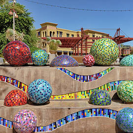Arizona, Scottsdale, Colorful Mosaic by Claudia Uripos