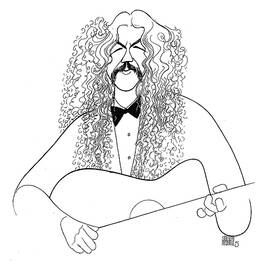 Arlo Guthrie by Al Hirschfeld