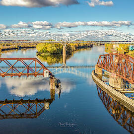 Arrigoni Bridge  by Veterans Aerial Media LLC