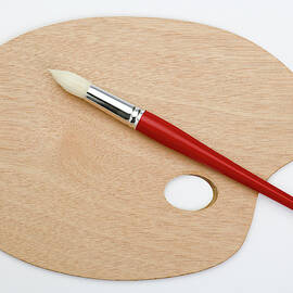 Artists palette ready and waiting by Seeables Visual Arts