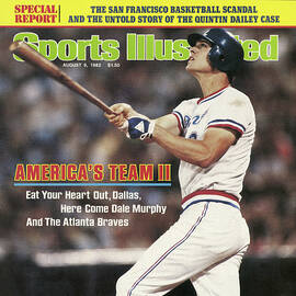 Atlanta Braves Dale Murphy... Sports Illustrated Cover by Sports Illustrated