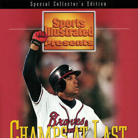 Atlanta Braves David Justice, 1995 World Series Sports Illustrated Cover by Sports Illustrated