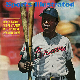 Atlanta Braves Hank Aaron... Sports Illustrated Cover by Sports Illustrated