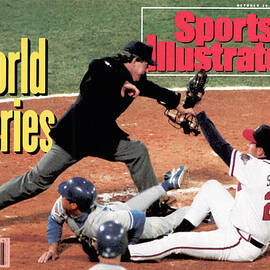 Atlanta Braves John Smoltz, 1992 World Series Sports Illustrated Cover by Sports Illustrated