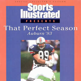 Auburn University Ace Atkins, 1993 Ncaa Perfect Season Sports Illustrated Cover by Sports Illustrated