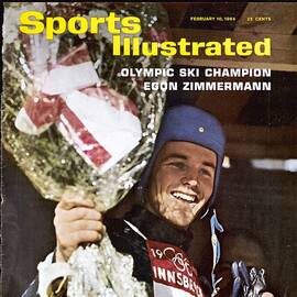 Austria Egon Zimmerman, 1964 Winter Olympics Sports Illustrated Cover by Sports Illustrated