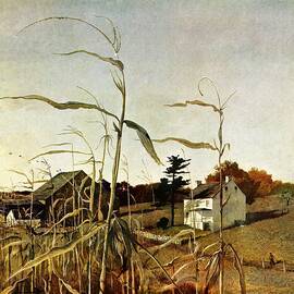Autumn Cornfield by Andrew Wyeth