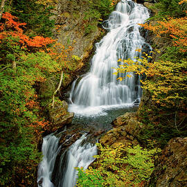 Autumn Falls, Crystal Cascade by Jeff Sinon