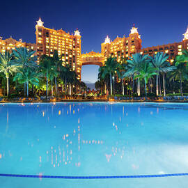 Bahamas, Paradise Island, Caribbean Sea, Atlantic Ocean, Caribbean, Atlantis Resort, Royal Towers by Pietro Canali