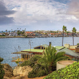 Balboa Peninsula viewed from Newport Beach by Miroslav Liska