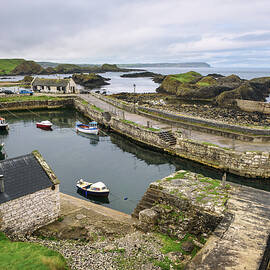 Ballintoy harbor in Northern Ireland by Miroslav Liska