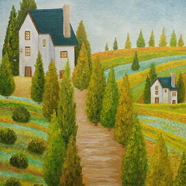 Balmy Spring Evening by Angeles M Pomata